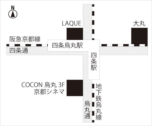 京都ニューシネマ地図