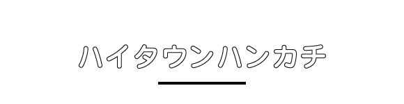 ハイタウントートハンカチ